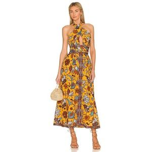 New Love the Label Ivy Dress in Yellow Size Small